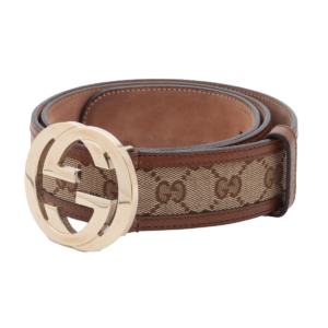 Gucci-GG-belt-brown